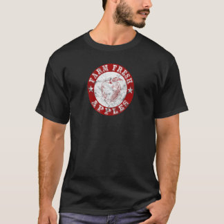 Farm Fresh Apples Vintage Retro T-Shirt