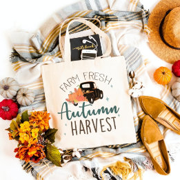 Farm Fresh Autumn Harvest Tote Bag