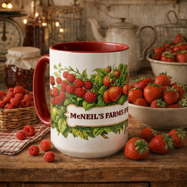 Farm Fresh Berries Template Mug (Creator Uploaded)