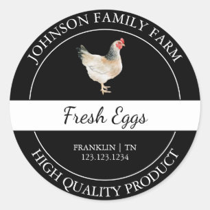 Farm Fresh Chicken Egg Black Label