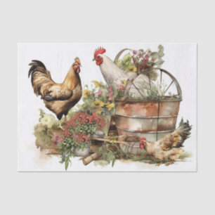 Farm Fresh Chicken  Tissue Paper