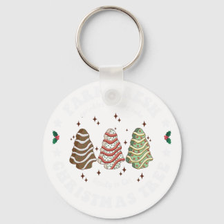 farm fresh christmas tree key ring
