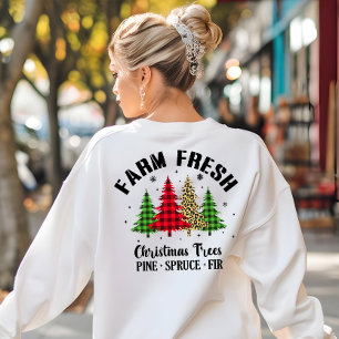 Farm Fresh Christmas Trees Sweatshirt