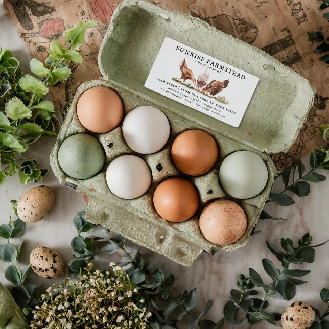 Farm Fresh Eggs | Monogram Egg Carton (Creator Uploaded)