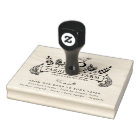 Farm Fresh Eggs |  Monogram Egg Carton Stamp