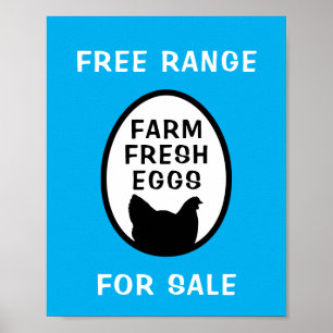 Farm Fresh Eggs Poster