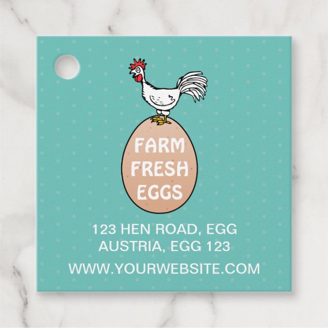 Farm Fresh Favour Tags (Front)