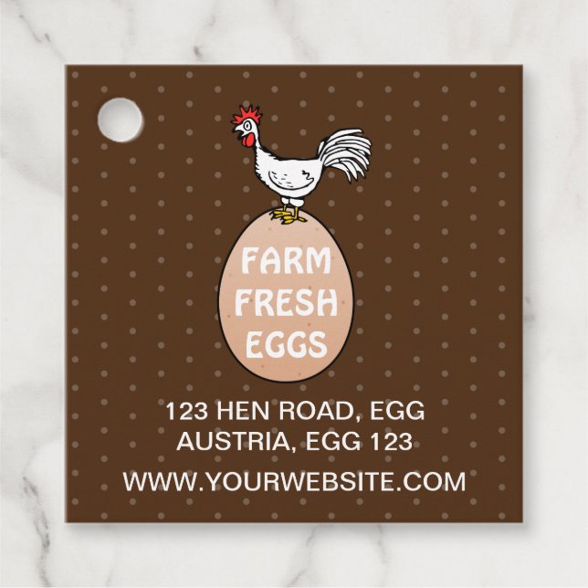 Farm Fresh Favour Tags (Front)