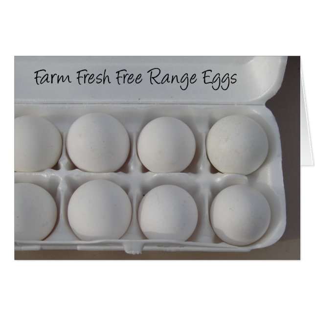 Farm Fresh Free Range Eggs (Front Horizontal)