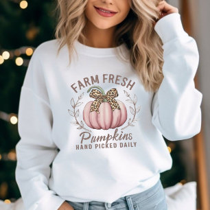 Farm Fresh Hand Picked Pumpkins Autumn Fall Sweatshirt