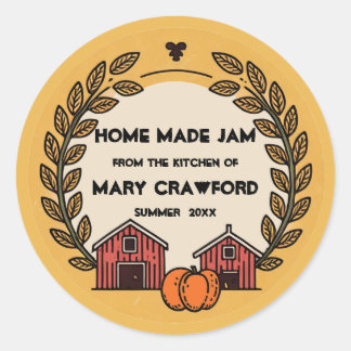 Farm Fresh Personalised Canning Jarring Labels