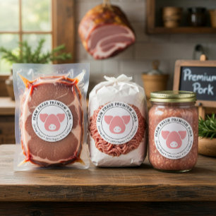 Farm Fresh Premium Pork Business Product Label