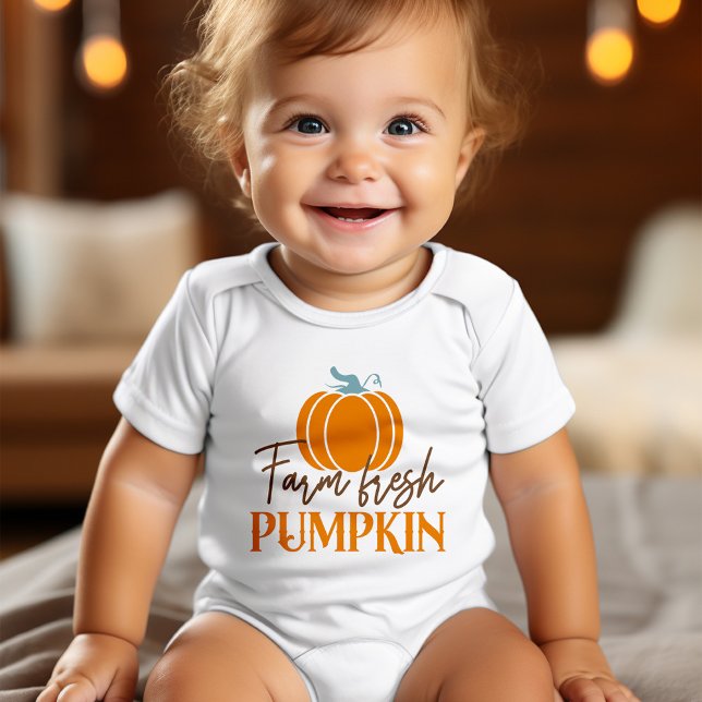 Farm Fresh Pumpkin Baby Bodysuit (Creator Uploaded)