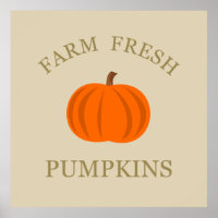 farm fresh pumpkin