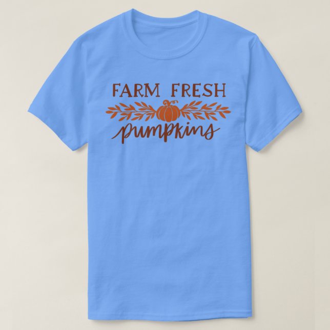 Farm Fresh Pumpkins1 T-Shirt (Design Front)