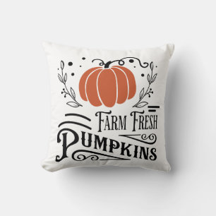 Farm Fresh Pumpkins   Farmhouse Pumpkin Cushion