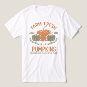Farm Fresh Pumpkins   Hand Picked Tri-Blend Shirt
