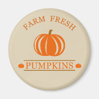 Farm fresh pumpkins