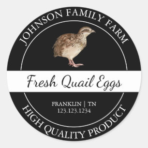 Farm Fresh Quail Egg Black Label