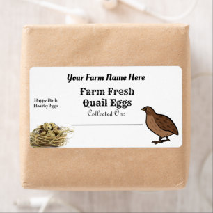 Farm Fresh Quail Eggs White Carton