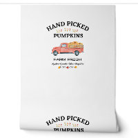 FARM FRESH, THANKSGIVING, OLD RED TRUCK PUMPKIN PA