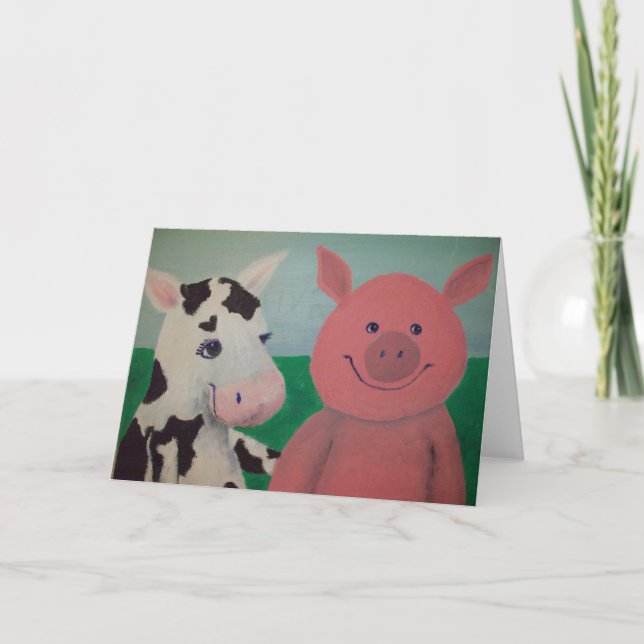 Farm Friends Card (Front)