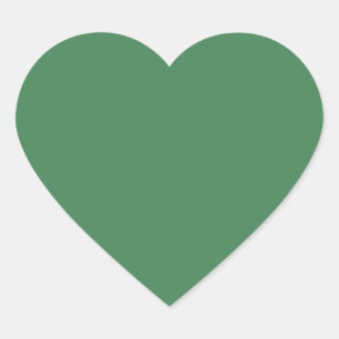 Farm Garden Green Heart Sticker