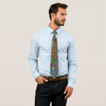 Farm Garden with Sunflowers by Gustav Klimt Tie<br><div class="desc">Introducing the stunning Farm Garden with Sunflowers neck tie, featuring a beautiful print of Gustav Klimt's famous artwork. The intricate design will add a touch of elegance and sophistication to any outfit. With its classic design and eye-catching artwork, this neck tie is a must-have for any art enthusiast or fashion-forward...</div>