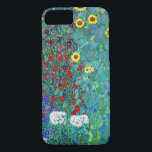 Farm Garden with Sunflowers, Gustav Klimt Case-Mate iPhone Case<br><div class="desc">Gustav Klimt (July 14, 1862 – February 6, 1918) was an Austrian symbolist painter and one of the most prominent members of the Vienna Secession movement. Klimt is noted for his paintings, murals, sketches, and other objets d'art. In addition to his figurative works, which include allegories and portraits, he painted...</div>