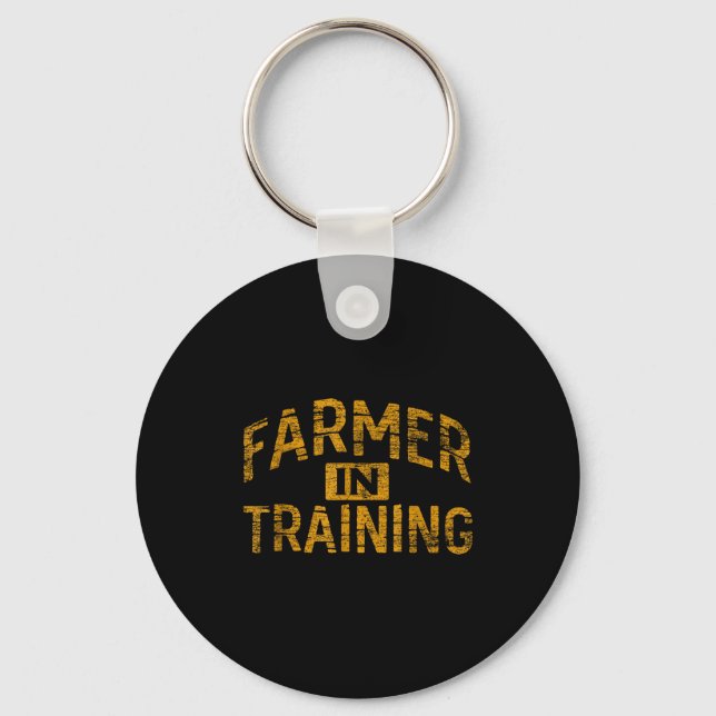Farm Gift Farming Lover Future Farmer  Key Ring (Front)