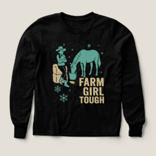 Farm Girl Tough Western long sleeve- Winter 