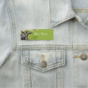 Farm Goat Pet Animal Custom Name Tag