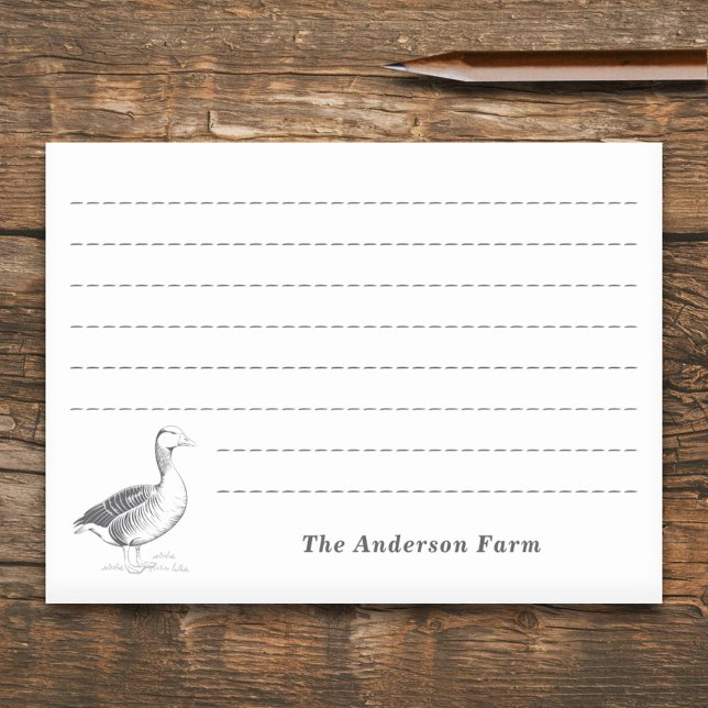 Farm Goose Post-it Notes (Farm Goose Post-it Notes)