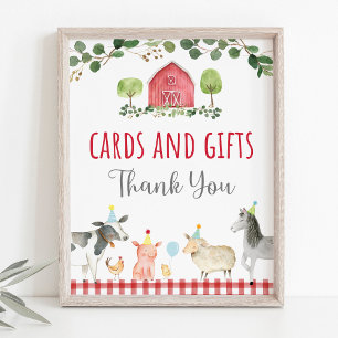 Farm Greenery Cards & Gifts Birthday Sign
