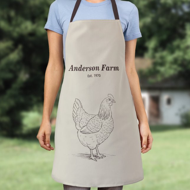 Farm Hen Apron (Farm Hen Apron)