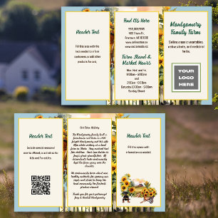 Farm Homestead Small Business Brochure Flyer