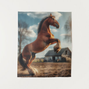Farm Horse  Tapestry