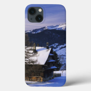 Farm house and Mount Rigi and Pilatus, iPhone 13 Case