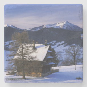 Farm house and Mount Rigi and Pilatus, Stone Coaster