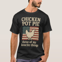 Farm Humor Chicken Chicken Pot Pie Graphic