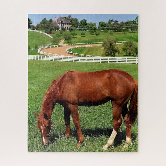 Farm in Kentucky Jigsaw Puzzle (Vertical)