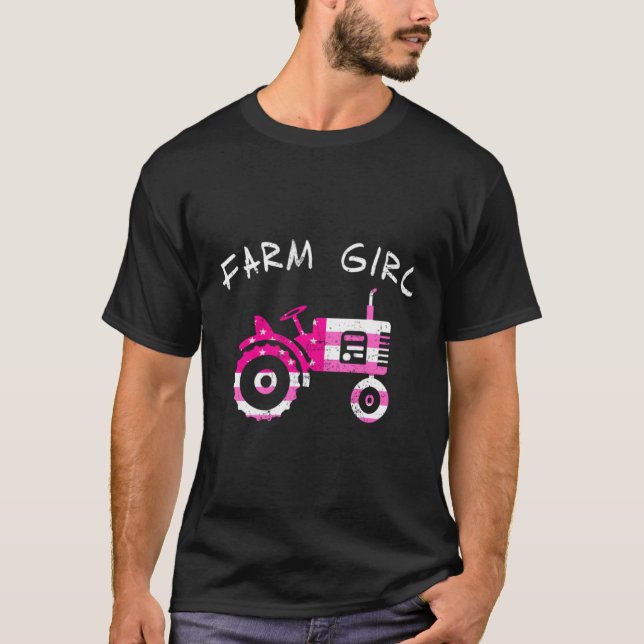 Farm K Tractor T-Shirt (Front)