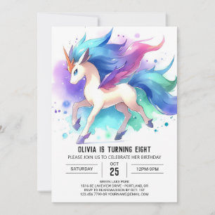 Farm Kids Horse Birthday Invitation