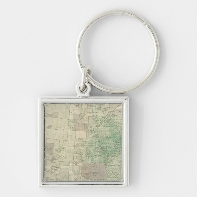 Farm land by counties key ring (Front)