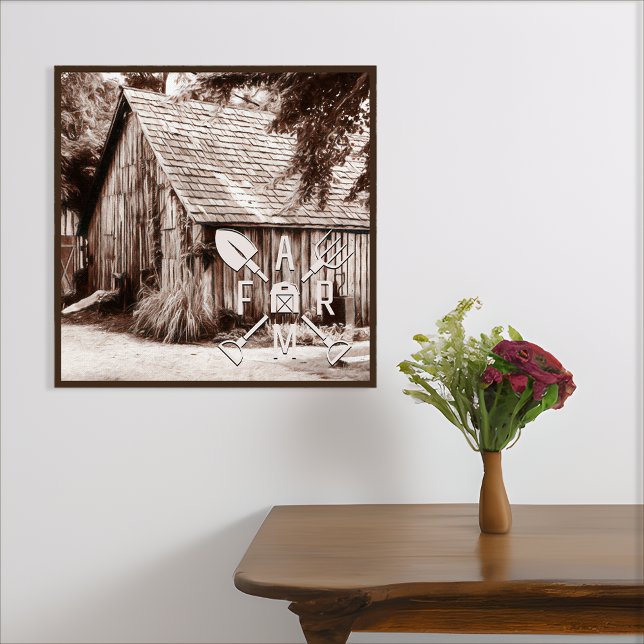 Farm Life Antique Barn Poster (Creator Uploaded)