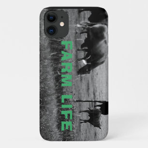 Farm life, cow family-  Case-Mate iPhone case