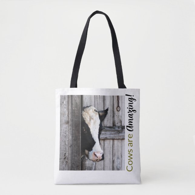 Farm Life Cows Are Amazing  Tote Bag (Front)