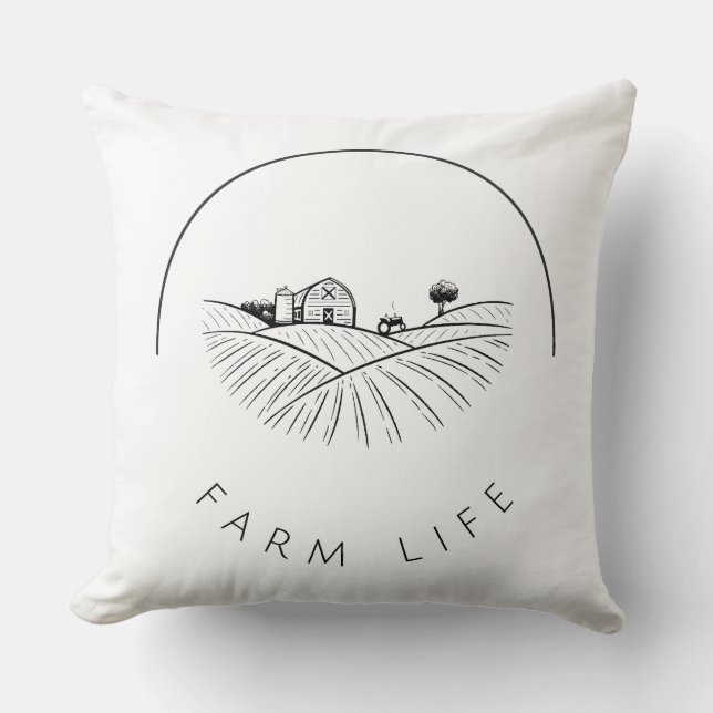 Farm Life Cushion (Front)