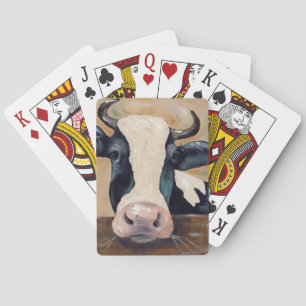 Farm Life - Gunther the Cow Playing Cards