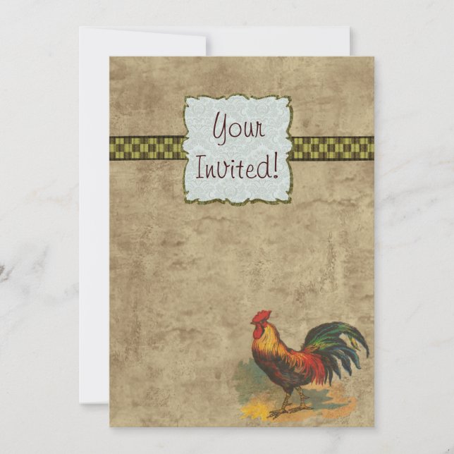 Farm Life Invitation (Front)